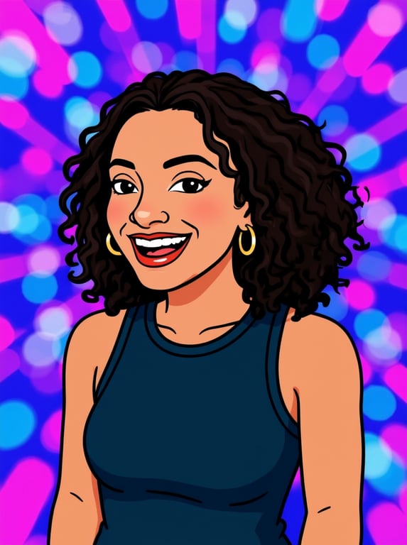 Redesign this nightlife snapsh...