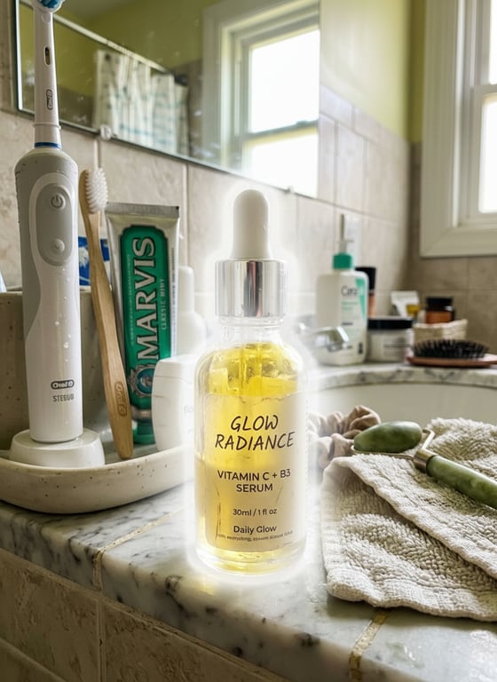 Refine the serum bottle and it...