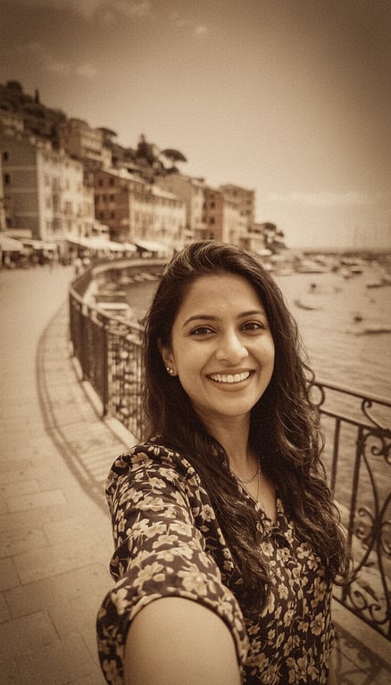 Apply an AI antique photo filt...
