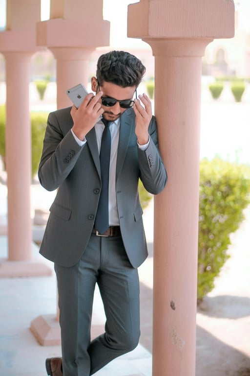 outfit generator ai after photo - man wearing suits