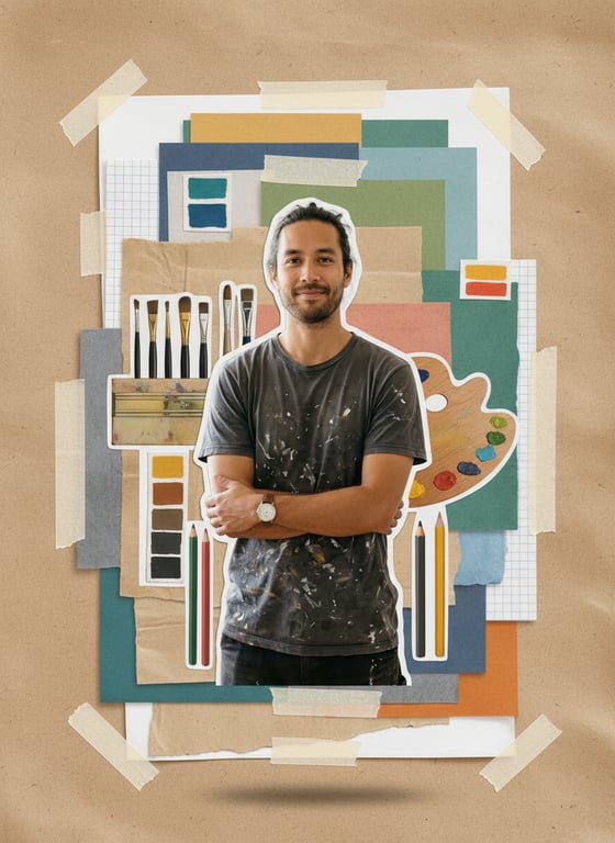 Turn this clean studio portrai...