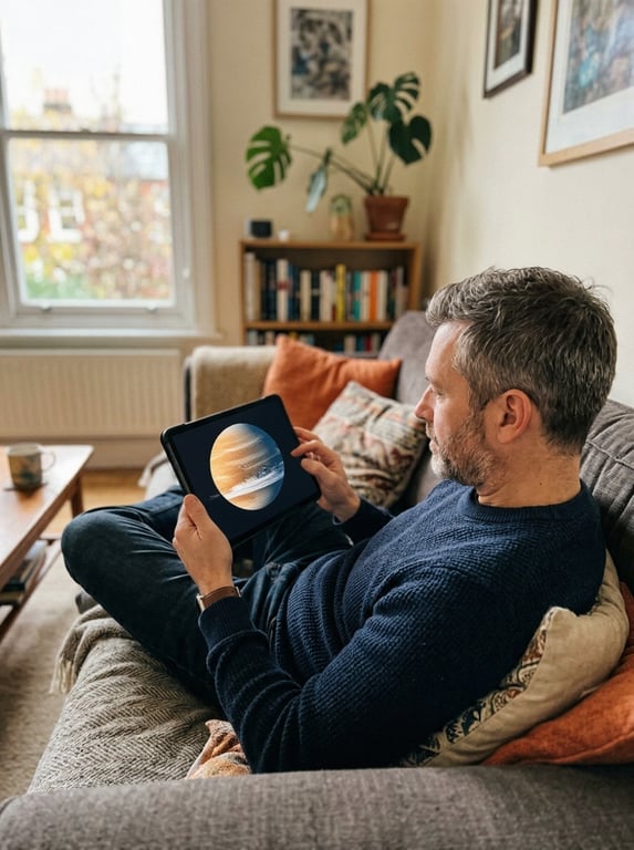 Convert the abstract orb on th...