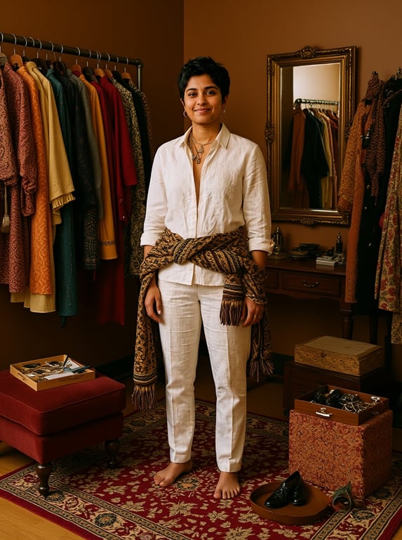 Convert this neutral studio fa...