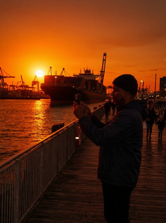 Transform this casual harbor s...