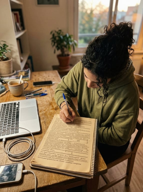 Transform the handwritten Engl...