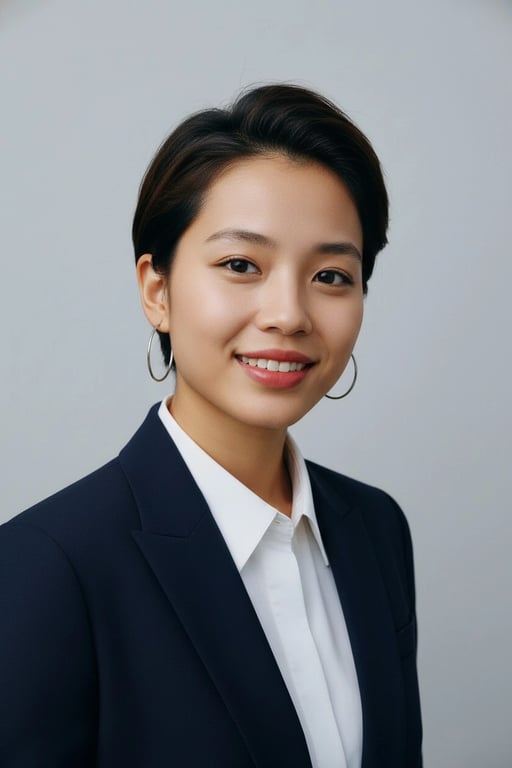 AI portrait generator after transformation - creative photo reimagined as AI fine art portrait