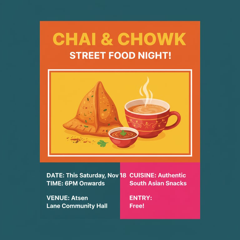 Convert the pop-up street food...