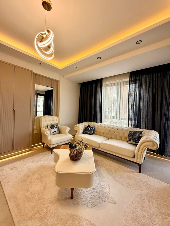 MAX PRIME | 1+1 / 55 m² Full Sıfır Eşyalı Ara kat Balkonlu Apart - 2