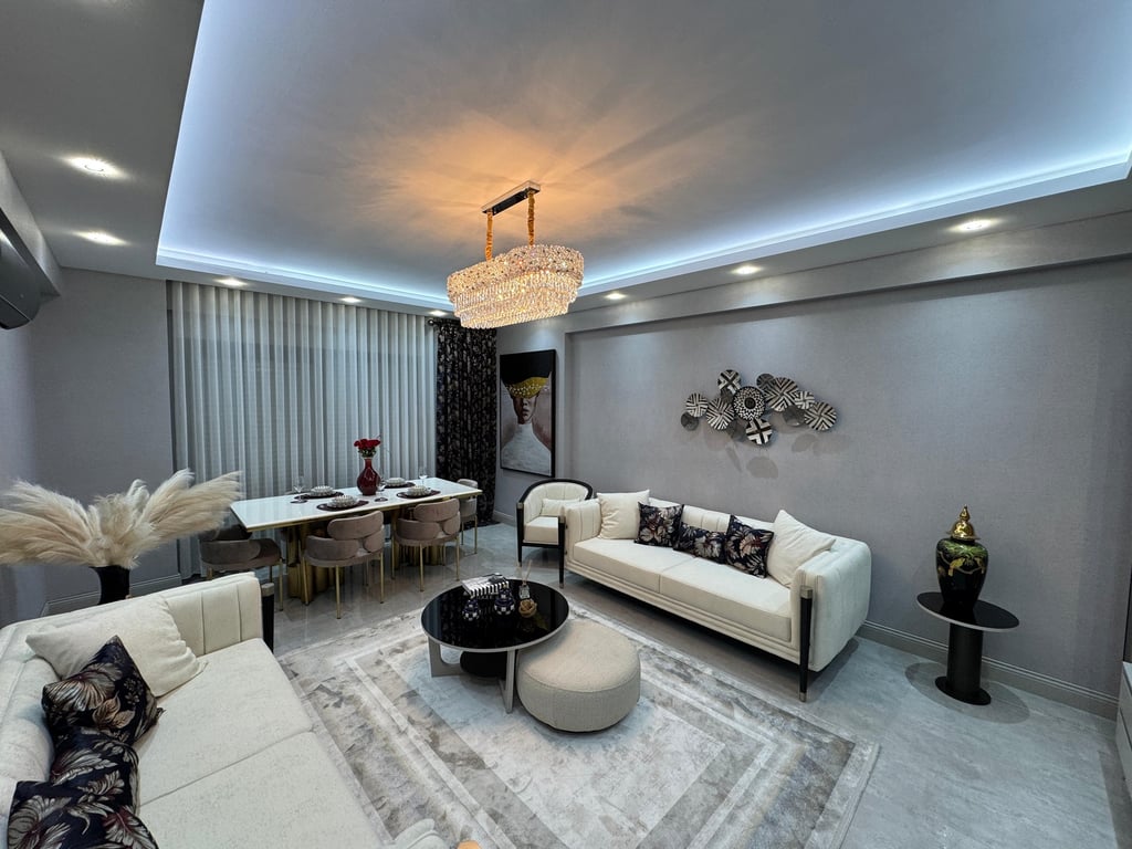 Şemikler Cinkaya Mevkiinde 4+1 / 210 m² Havuzlu Full Konsept Sitede Sıfır Lüx Daireler - 27