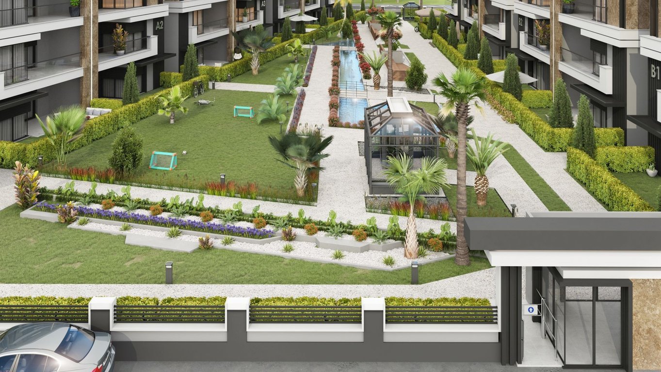 YENİŞAFAK'DA 3,5+1 / 220 m² KAPALI HAVUZ ve OTOPARKLI ARA KAT SIFIR DAİRE - 12