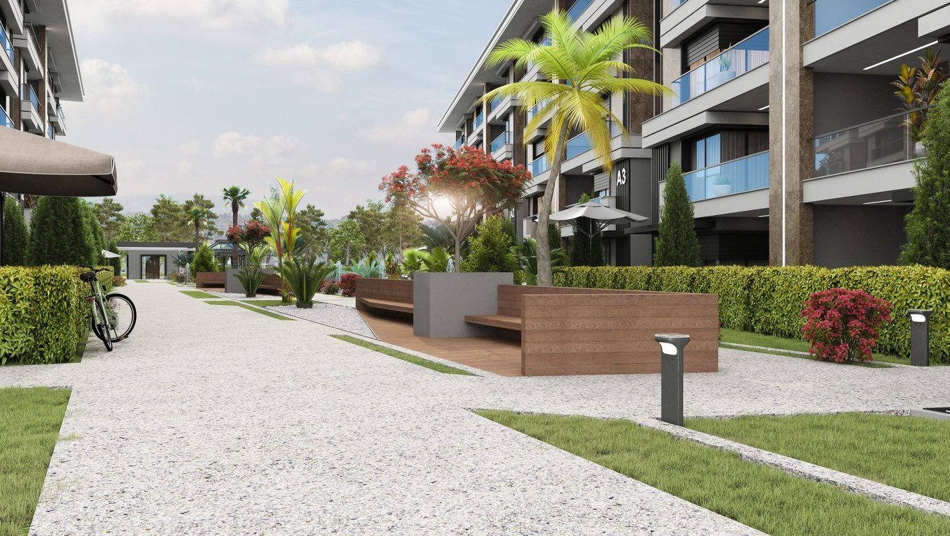 YENİŞAFAK'DA 3,5+1 / 220 m² KAPALI HAVUZ ve OTOPARKLI ARA KAT SIFIR DAİRE - 13