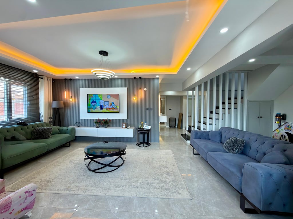 MAX PRIME | Akkonak' da 4+1 / 240 m² İçi Full Yeni | Takasa Açık