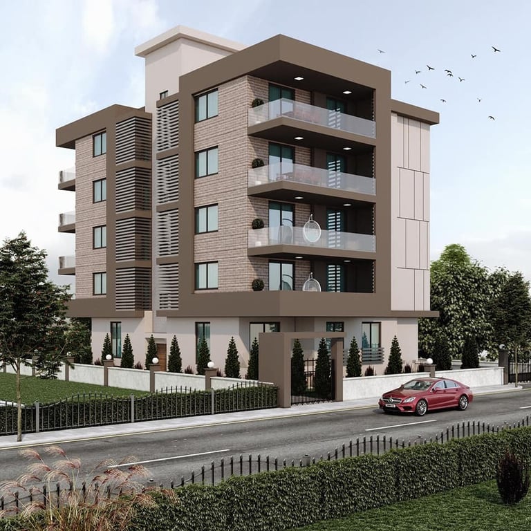 Yenişafak'da Yeşil Alan Cepheli 2+1 E. Banyolu Sıfır Lüks Daire