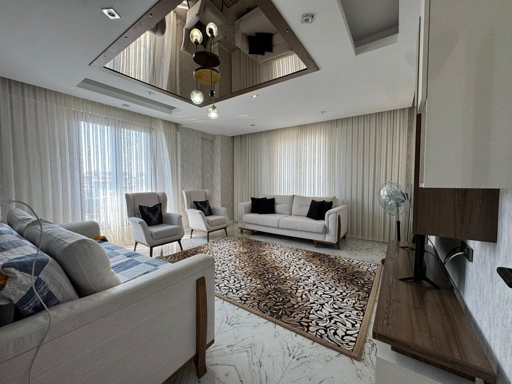 Gültepe'de 3+1 Havuzlu Sitede E. Banyolu Ara Kat Lüks Daire - 3