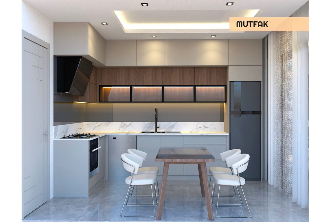 Karahasanlı'da Şehir Hast. Yakını Yeşil Alan Cepheli 2+1 Havuzlu Sitede Lüks Daireler - 4