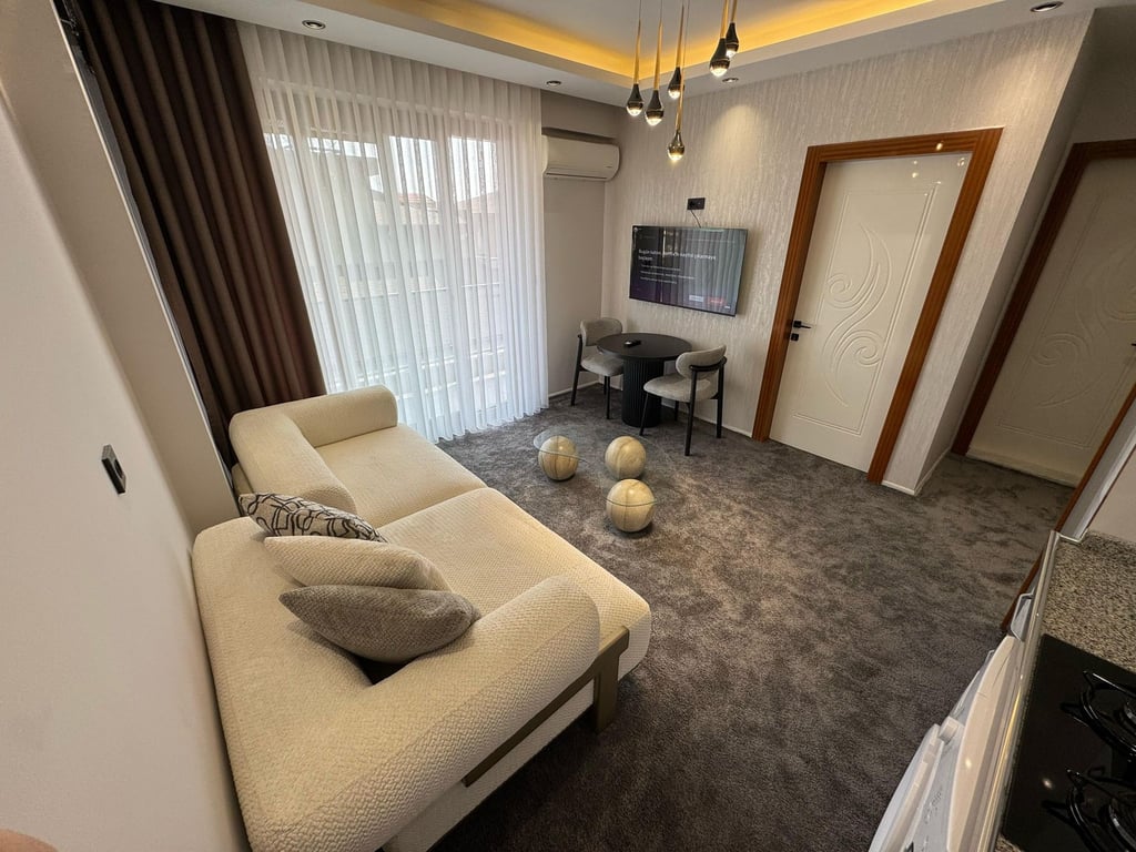 Zeytinköy'de Üniversite'ye Yakın Yatırımlık 1+1 Lüks Dizayn Apart - 21