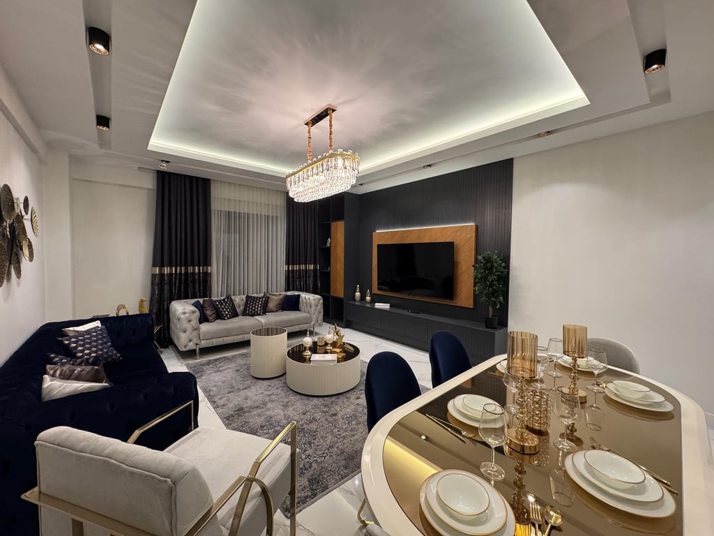 Yenişafak'da 3+1 / 175 m² Havuzlu  Full Konsept Sitede Ultra Lüks Sıfır Daireler