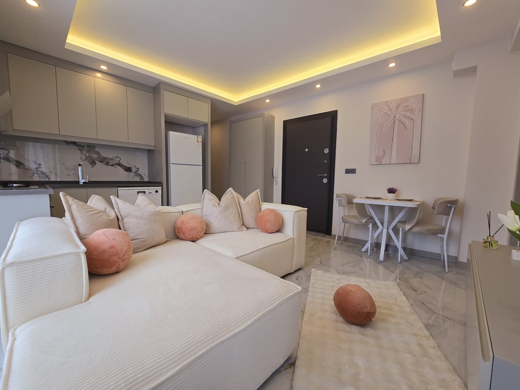 Gerzele'de 1+1 / 55m² Full Eşyalı Balkonlu Sıfır Ultra Lüx Apart - 10