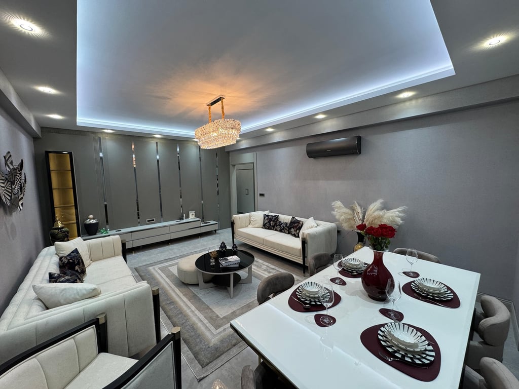 Şemikler Cinkaya Mevkiinde 4+1 / 210 m² Havuzlu Full Konsept Sitede Sıfır Lüx Daireler - 28