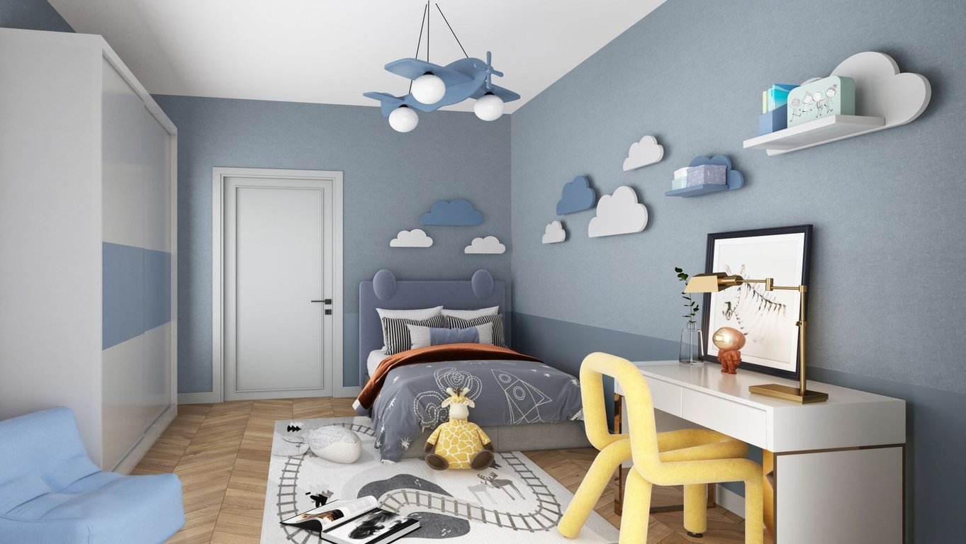 YENİŞAFAK'DA 3,5+1 / 220 m² KAPALI HAVUZ ve OTOPARKLI ARA KAT SIFIR DAİRE - 9