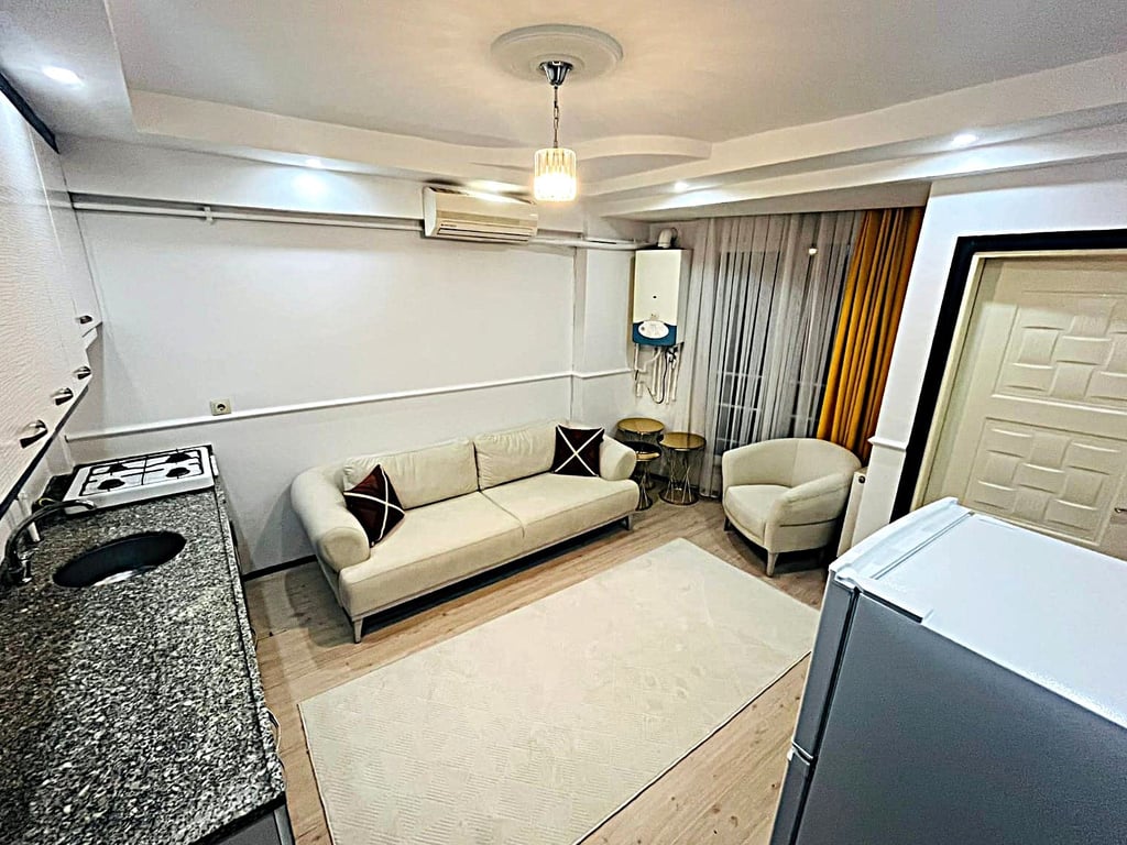 Atalar Mah. 1+1 / 45 m² Full Eşyalı Ara Kat Yüksek Kredili Apart - 6