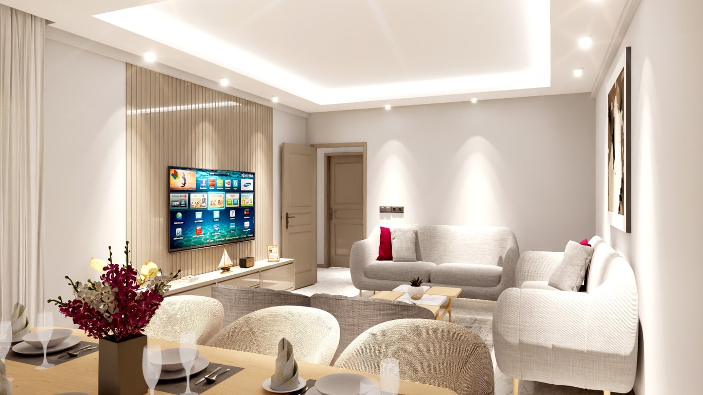 Takasa Açık! Şemikler'de 3+1 Sıfır Ara Kat Lüx Daire - 3