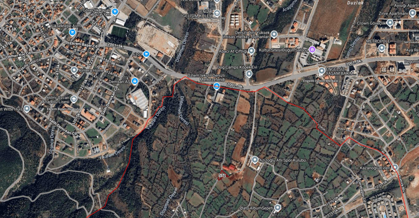 Başkarcı'da 1.500 m² Yatırımlık Fırsat Tarla