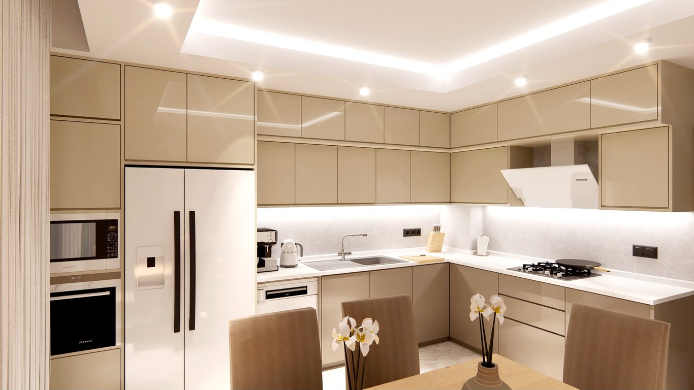 Takasa Açık! Şemikler'de 3+1 Sıfır Ara Kat Lüx Daire