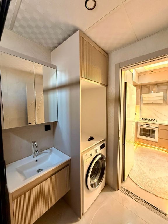 MAX PRIME | 1+1 / 55 m² Full Sıfır Eşyalı Ara kat Balkonlu Apart - 9