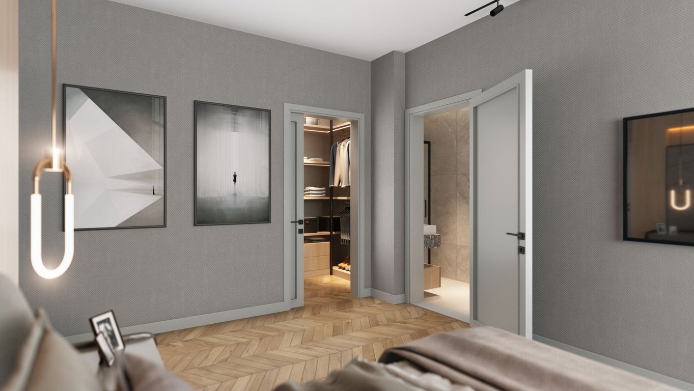 YENİŞAFAK'DA 3,5+1 / 220 m² KAPALI HAVUZ ve OTOPARKLI ARA KAT SIFIR DAİRE - 7