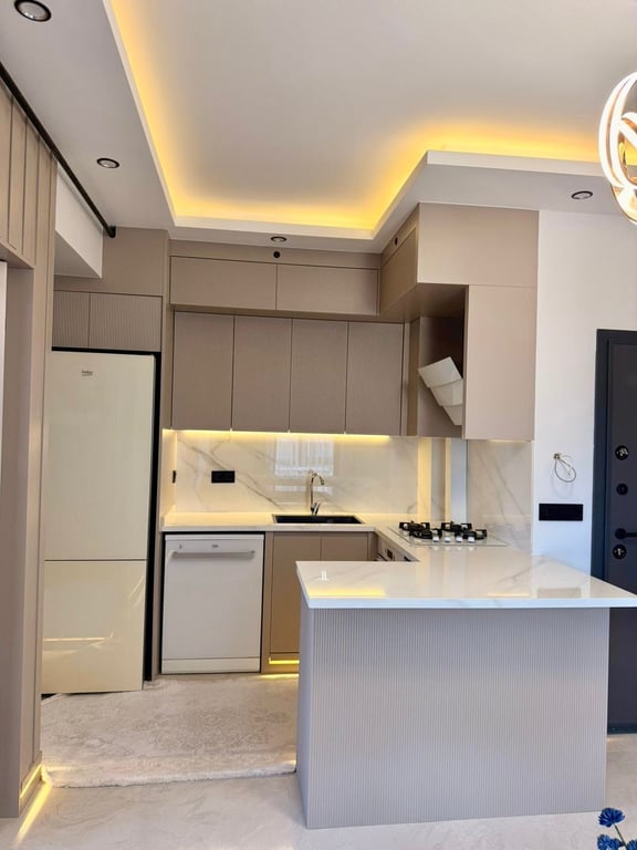 MAX PRIME | 1+1 / 55 m² Full Sıfır Eşyalı Ara kat Balkonlu Apart - 4