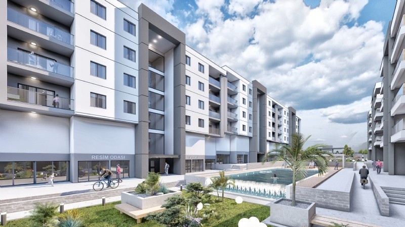 Selçukbey'de Eşsiz Bir Site 3,5+1 / 215 m² Kapalı Havuzlu UltraLüx Sıfır Daireler - 29