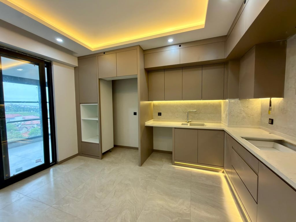 FIRSAT ! Şemikler'de 3+1 Sıfır Ara Kat Lüx Daire - 9
