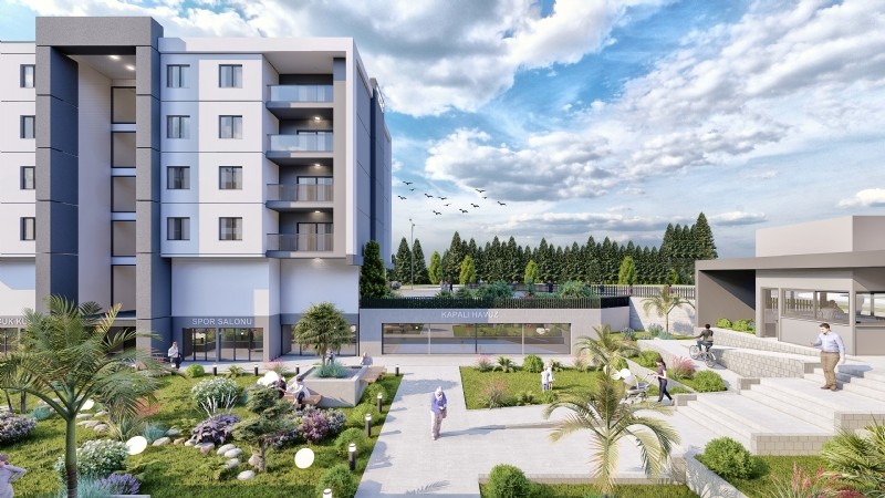 Selçukbey'de Eşsiz Bir Site 3,5+1 / 215 m² Kapalı Havuzlu UltraLüx Sıfır Daireler - 35