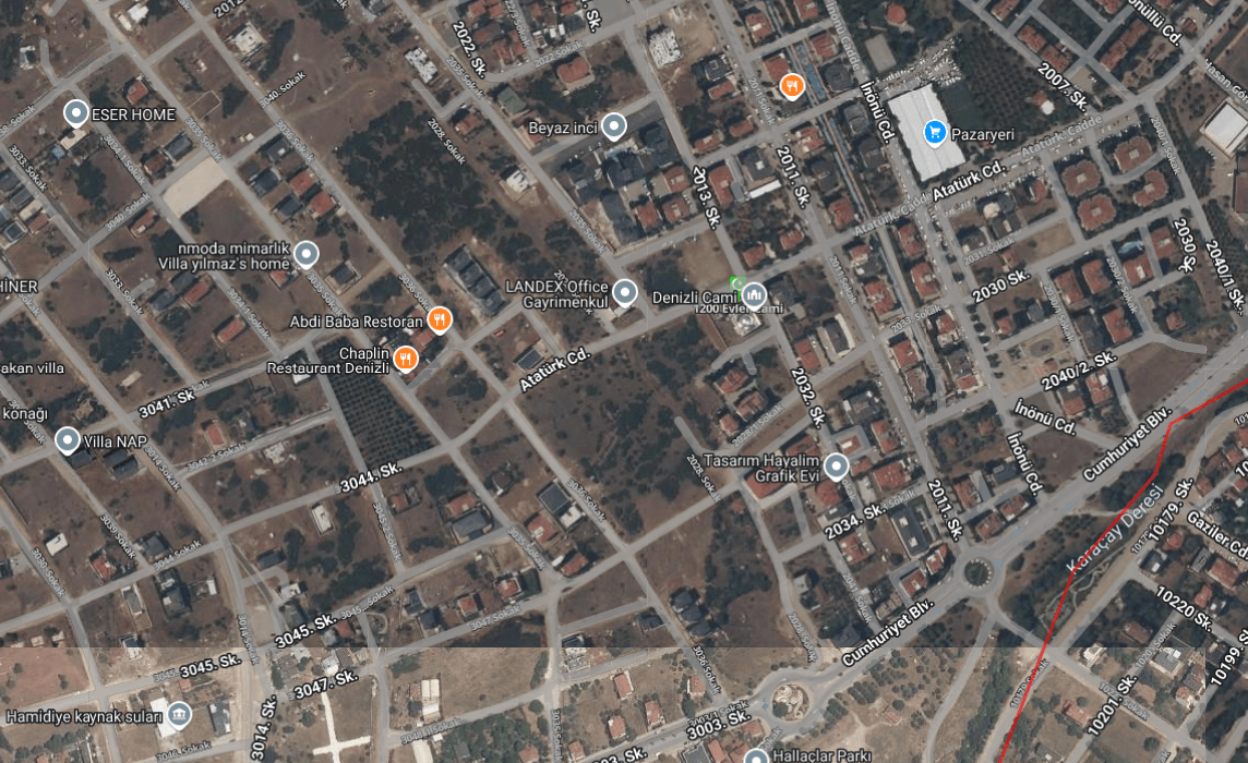 HALLAÇLAR MAHALLESİNDE SATILIK VİLLALIK PARSEL