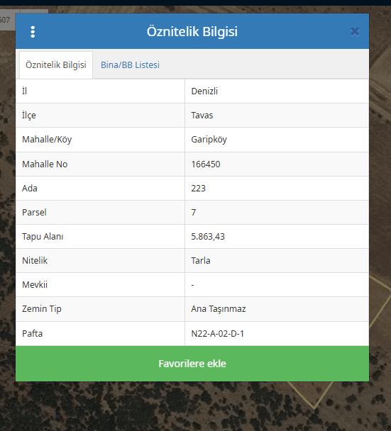 Tavas Garipköy'de 5.863 m² Yatırımlık Fırsat Tarla - 2