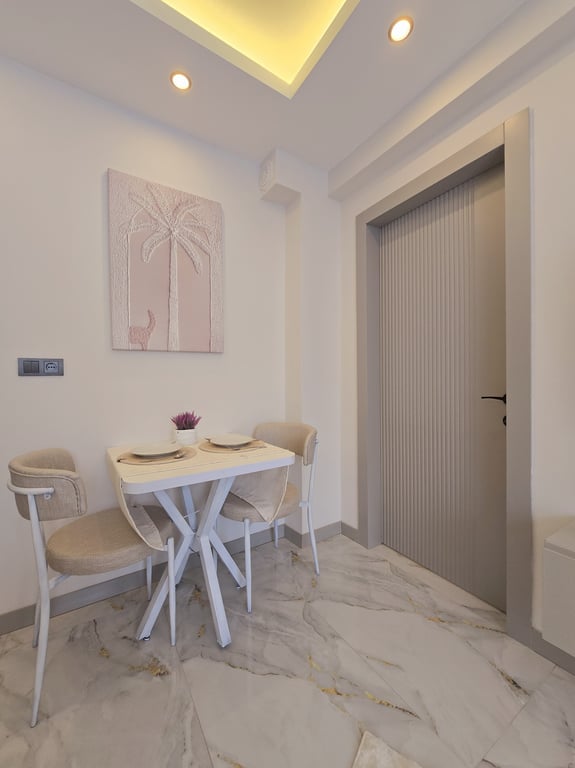 Gerzele'de 1+1 / 55m² Full Eşyalı Balkonlu Sıfır Ultra Lüx Apart - 17