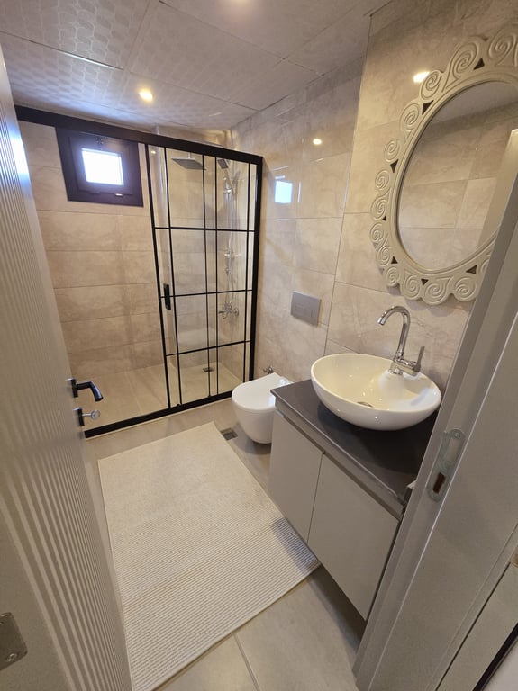 Gerzele'de 1+1 / 55m² Full Eşyalı Balkonlu Sıfır Ultra Lüx Apart - 26