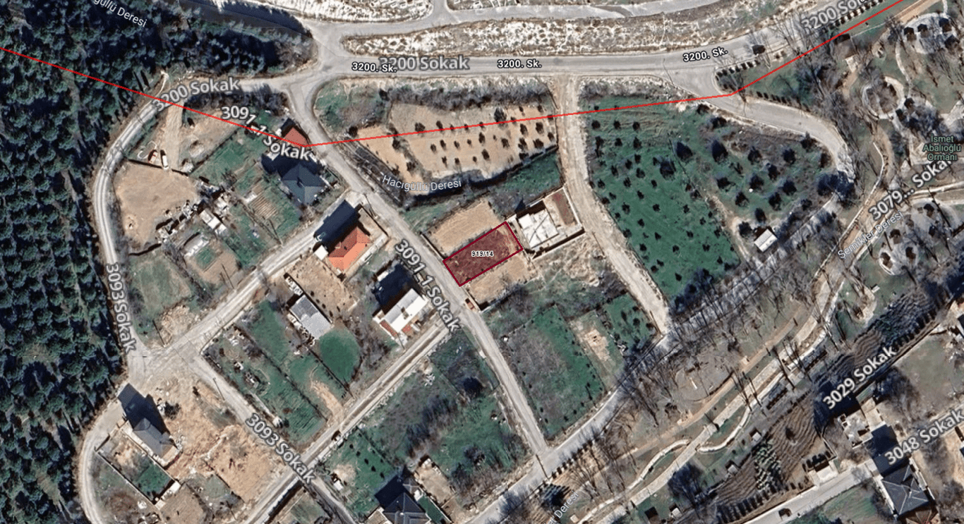 Şemikler'de 298 m2 Yatırımlık Villalık Arsa