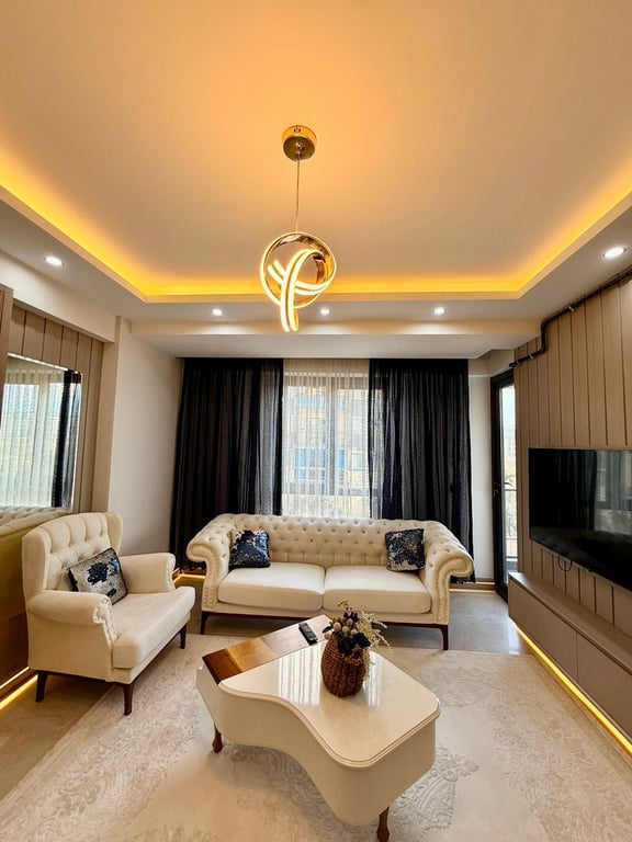 MAX PRIME | 1+1 / 55 m² Full Sıfır Eşyalı Ara kat Balkonlu Apart - 3