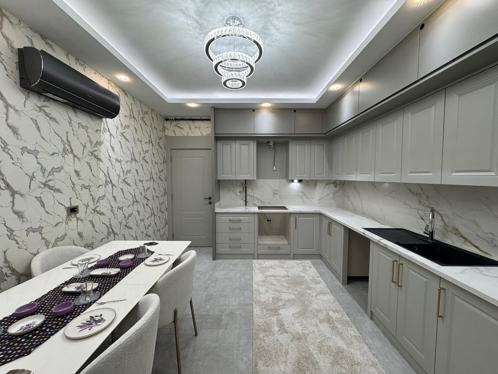 Şemikler Cinkaya Mevkiinde 4+1 / 210 m² Havuzlu Full Konsept Sitede Sıfır Lüx Daireler - 7