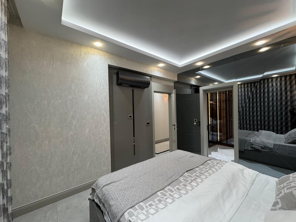 Şemikler Cinkaya Mevkiinde 4+1 / 210 m² Havuzlu Full Konsept Sitede Sıfır Lüx Daireler - 40
