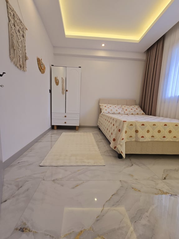 Gerzele'de 1+1 / 55m² Full Eşyalı Balkonlu Sıfır Ultra Lüx Apart - 1