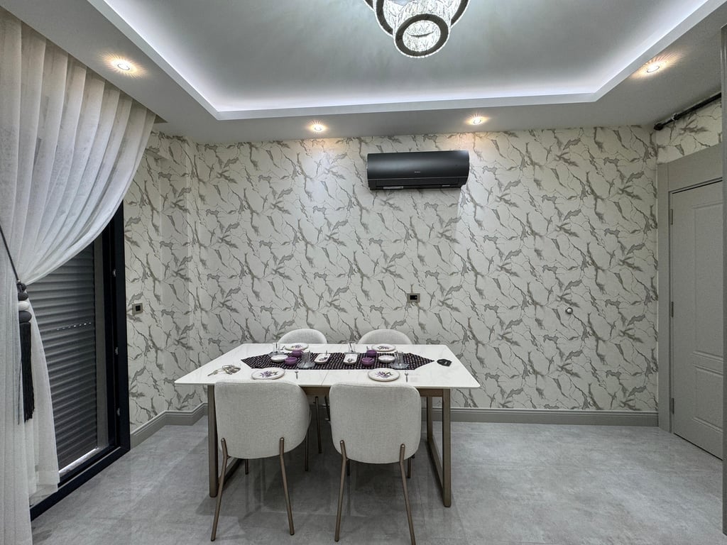 Şemikler Cinkaya Mevkiinde 4+1 / 210 m² Havuzlu Full Konsept Sitede Sıfır Lüx Daireler - 44