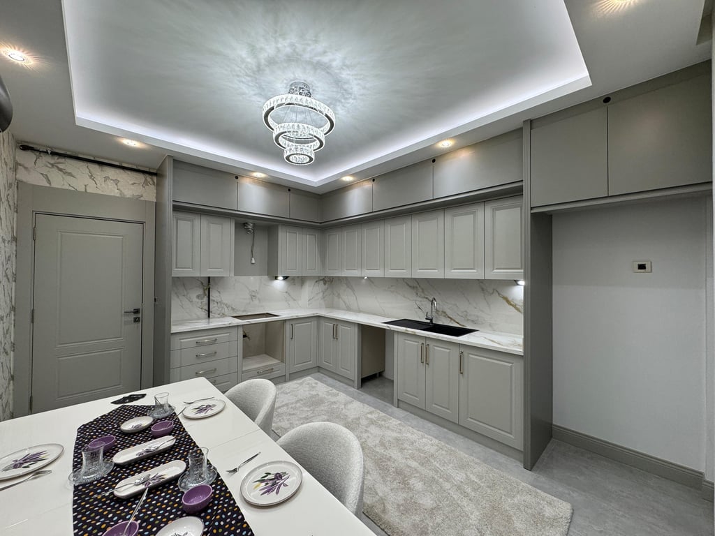 Şemikler Cinkaya Mevkiinde 4+1 / 210 m² Havuzlu Full Konsept Sitede Sıfır Lüx Daireler - 42