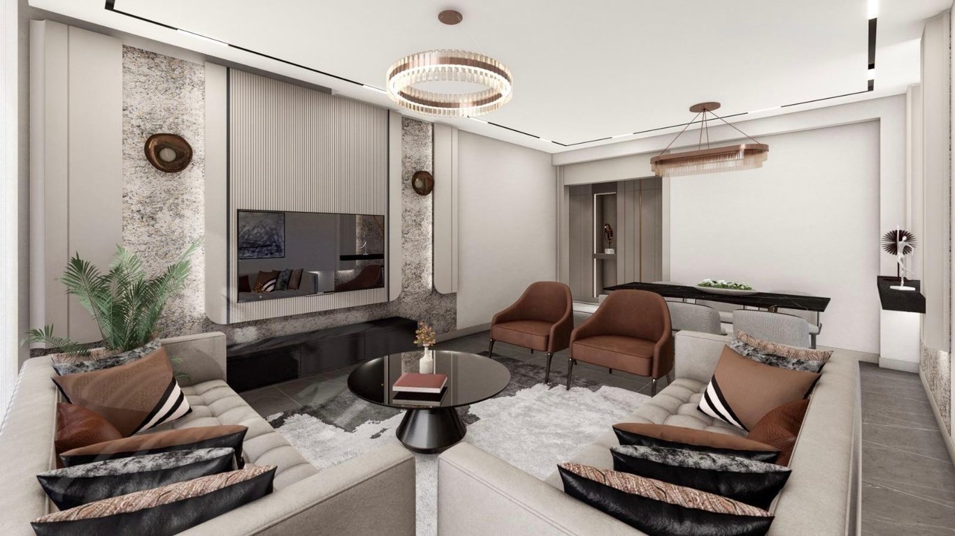 1200 EVLER MAH. 3,5+1 / 220 m² HAVUZLU SİTE İÇİNDE ULTRALÜKS DAİRELER - 2