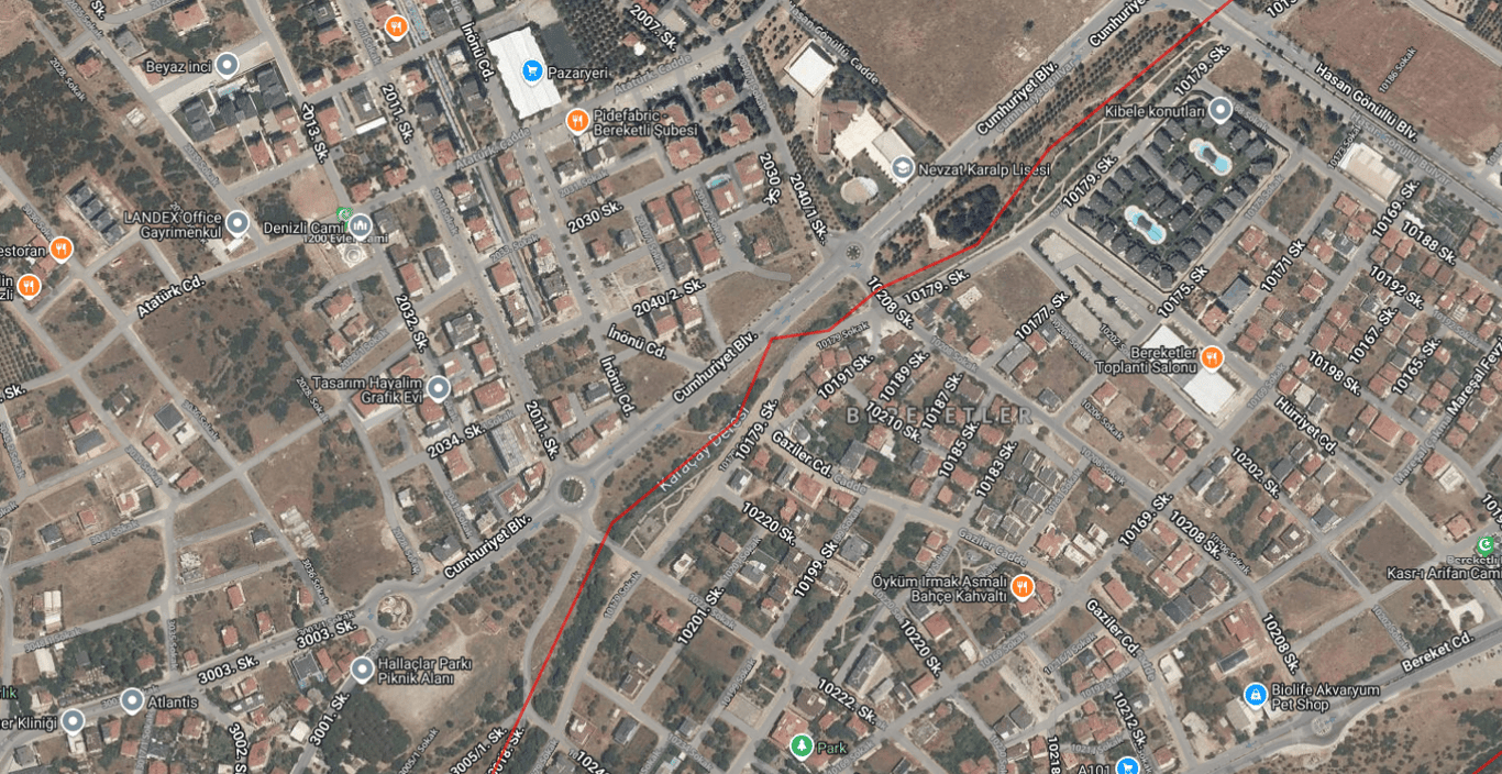 BEREKETLER MAHALLESİ B+3 KAT İMARLI SATILIK ARSA