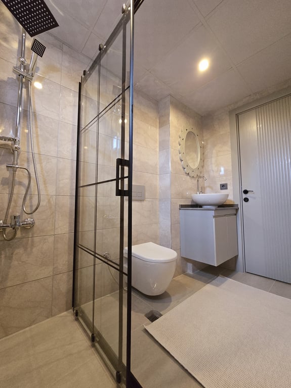 Gerzele'de 1+1 / 55m² Full Eşyalı Balkonlu Sıfır Ultra Lüx Apart - 23
