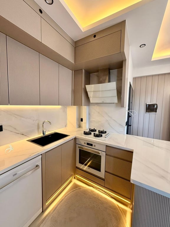 MAX PRIME | 1+1 / 55 m² Full Sıfır Eşyalı Ara kat Balkonlu Apart - 7