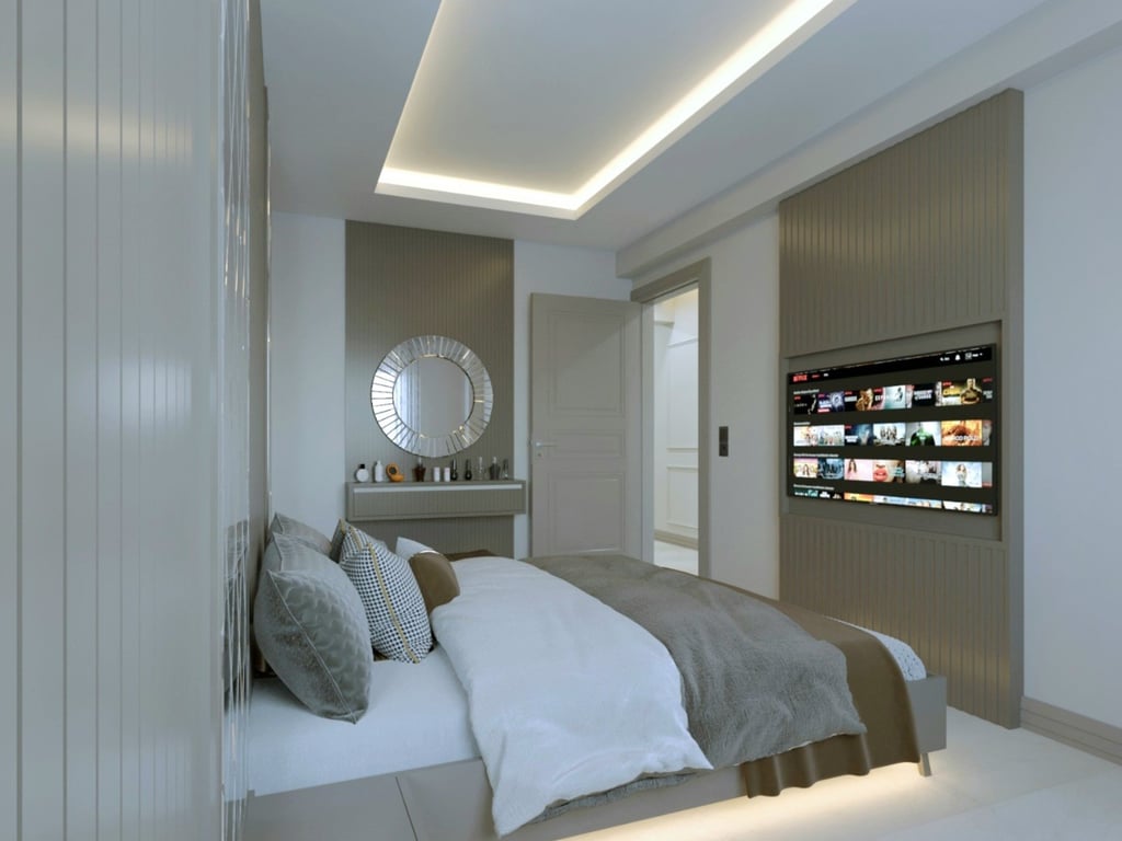 MAX PRIME | Takasa Açık ! 3.5+1 / 190 m² Havuzlu Müstakil Bahçeli Ultra Lüx Sitede Daireler - 24